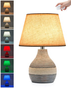 Bezprzewodowa Lampka Nocna Stołowa LED Ozdobna Wielokolorowa RGB + PILOT
