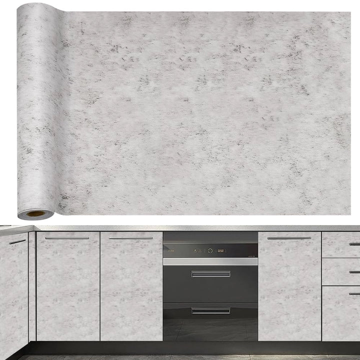 Okleina meblowa samoprzylepna PVC 40cm x 6m wodoodporna efekt betonu