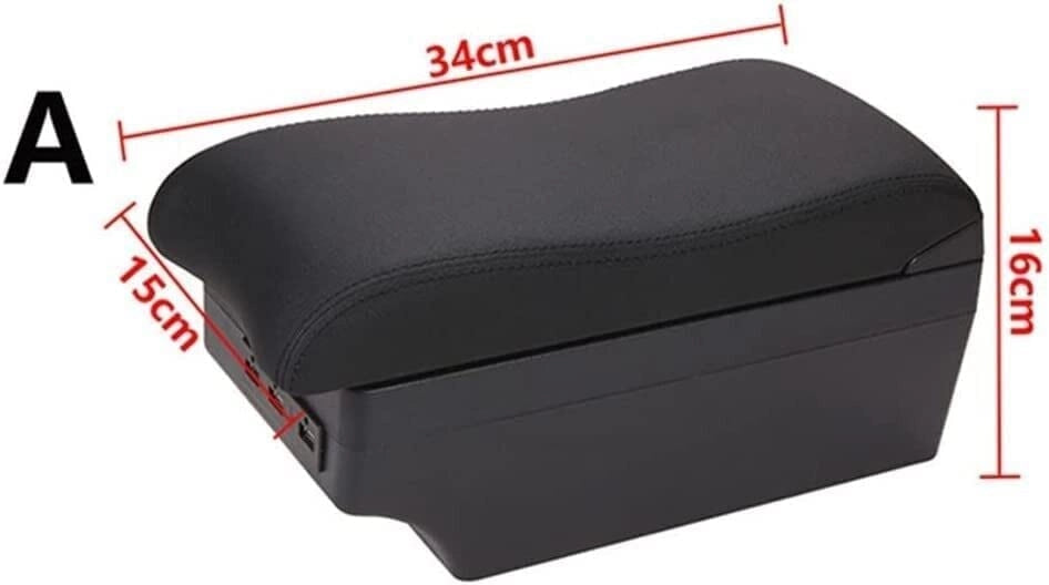 Podłokietnik do Kia Picanto 2014-2019 z portami USB Wygodny Komfortowy