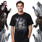 Koszulka Halloween dla dorosłych – Zmutowane Królestwo Bajek