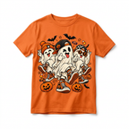 26_68 Koszulka na Halloween Śmieszna Duchy Tańczące Griddy Dla dzieci Młodzieży
