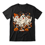 26_68 Koszulka na Halloween Śmieszna Duchy Tańczące Griddy Dla dzieci Młodzieży