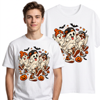 26_68 Koszulka na Halloween Śmieszna Duchy Tańczące Griddy Dla dzieci Młodzieży