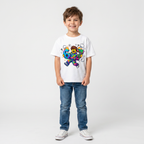 Śmieszna Koszulka Dziecięca T-Shirt 6 7 six seven brainrot Mem HIT 26_20