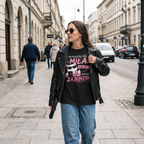 Koszulka Damska Śmieszna T-Shirt Luźna Nie Muszę być Miła Jestem Zajebista