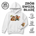 Naprasowanki, Naplamki Łatki Termo DTF Na Ubrania Zestaw Dla Dzieci Arkusz Kapibara