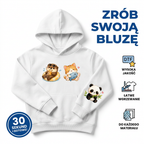 Naprasowanki, Naplamki Łatki Termo DTF Na Ubrania Zestaw Dla Dzieci Arkusz KAWAII Zwierzątka