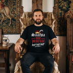 "Szlachta Nie Pracuje" 1670 Serial Koszulka Męska T-Shirt Śmieszna Na Prezent - Czarna 26_65