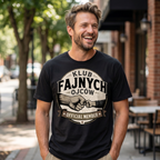 Koszulka Męska T-Shirt Prezent Dla Taty na Dzień Taty Ojca "Klub Fajnych Ojców"