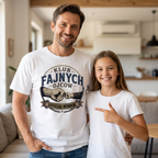 Koszulka Męska T-Shirt Prezent Dla Taty na Dzień Taty Ojca "Klub Fajnych Ojców"
