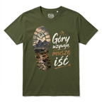 Koszulka Męska T-Shirt W góry Dla podróżnika Napis GÓRY WZYWAJĄ Koszulka W Góry