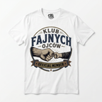 Koszulka Męska T-Shirt Prezent Dla Taty na Dzień Taty Ojca "Klub Fajnych Ojców"