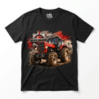Koszulka Męska T-Shirt Prezent Dla Taty Chłopaka Rolnika URSUS Ciągnik