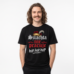 "Szlachta Nie Pracuje" 1670 Serial Koszulka Męska T-Shirt Śmieszna Na Prezent - Czarna 26_65