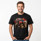 Koszulka Męska T-Shirt Prezent Dla Taty Chłopaka Rolnika URSUS Ciągnik