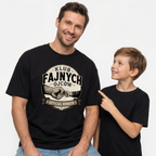 Koszulka Męska T-Shirt Prezent Dla Taty na Dzień Taty Ojca "Klub Fajnych Ojców"