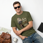 Koszulka Męska T-Shirt W góry Dla podróżnika Napis GÓRY WZYWAJĄ Koszulka W Góry