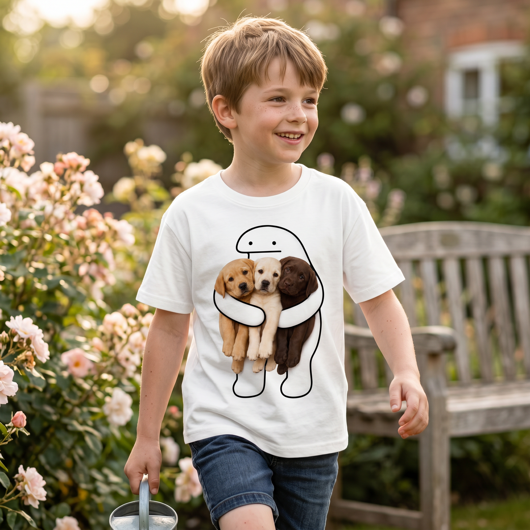 Śmieszna Koszulka z Memami kotkami Blob Dziecięca Bawełniana T-Shirt 26_61