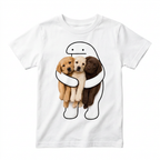 Śmieszna Koszulka z Memami kotkami Blob Dziecięca Bawełniana T-Shirt 26_61