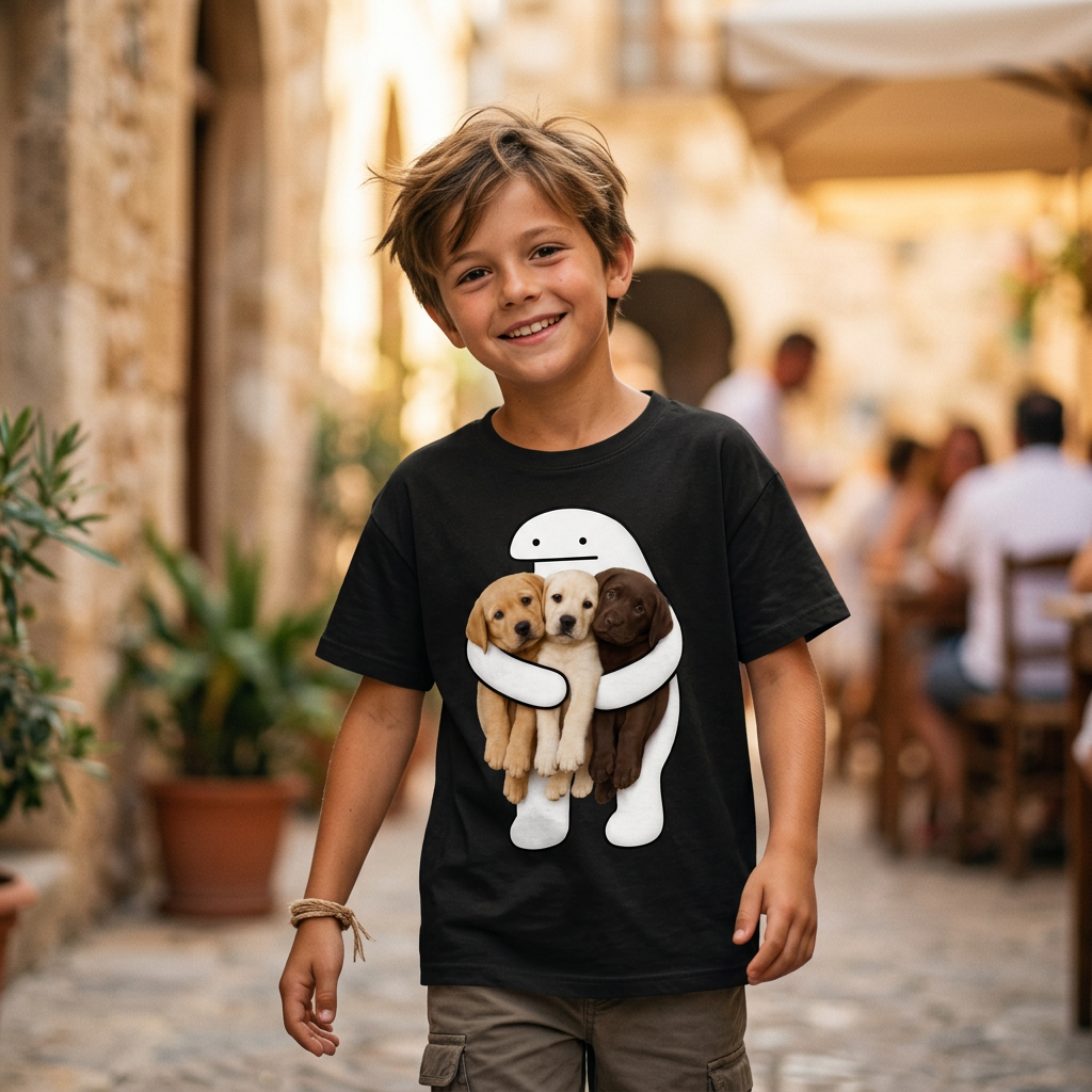 Śmieszna Koszulka z Memami kotkami Blob Dziecięca Bawełniana T-Shirt 26_61