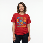 Koszulka Dla Dorosłych z Własnym Nadrukiem , T-Shirt 190g - Jakość Premium - Pełen Kolor