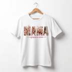 Koszulka Damska T-Shirt Prezent Dla Mamy Ze Zdjęciem Personalizowana Biała lub Czarna