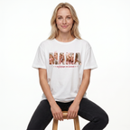 Koszulka Damska T-Shirt Prezent Dla Mamy Ze Zdjęciem Personalizowana Biała lub Czarna