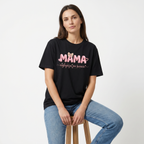 Koszulka Damska T-Shirt Prezent Dla Mamy Napis MAMA najlepsza na świecie Biała lub Czarna