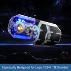 Zestaw oświetlenia LED do LEGO 75347 TIE Bomber Star Wars światła USB