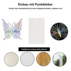 Naklejki 3D Motyle Lustrzane Dekoracyjne LED Efekt 72 szt. na Ścianę