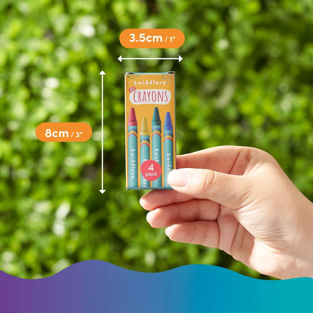 Zestaw Kredek Kredki świecowe Mini Pudełeczka Dla Dzieci na Upominki do Szkoły na Imprezę 10 Paczek Drugie zdjęcie produktu