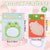 Zestaw 32 karteczek samoprzylepnych sticky notes zwierzątka kawaii
