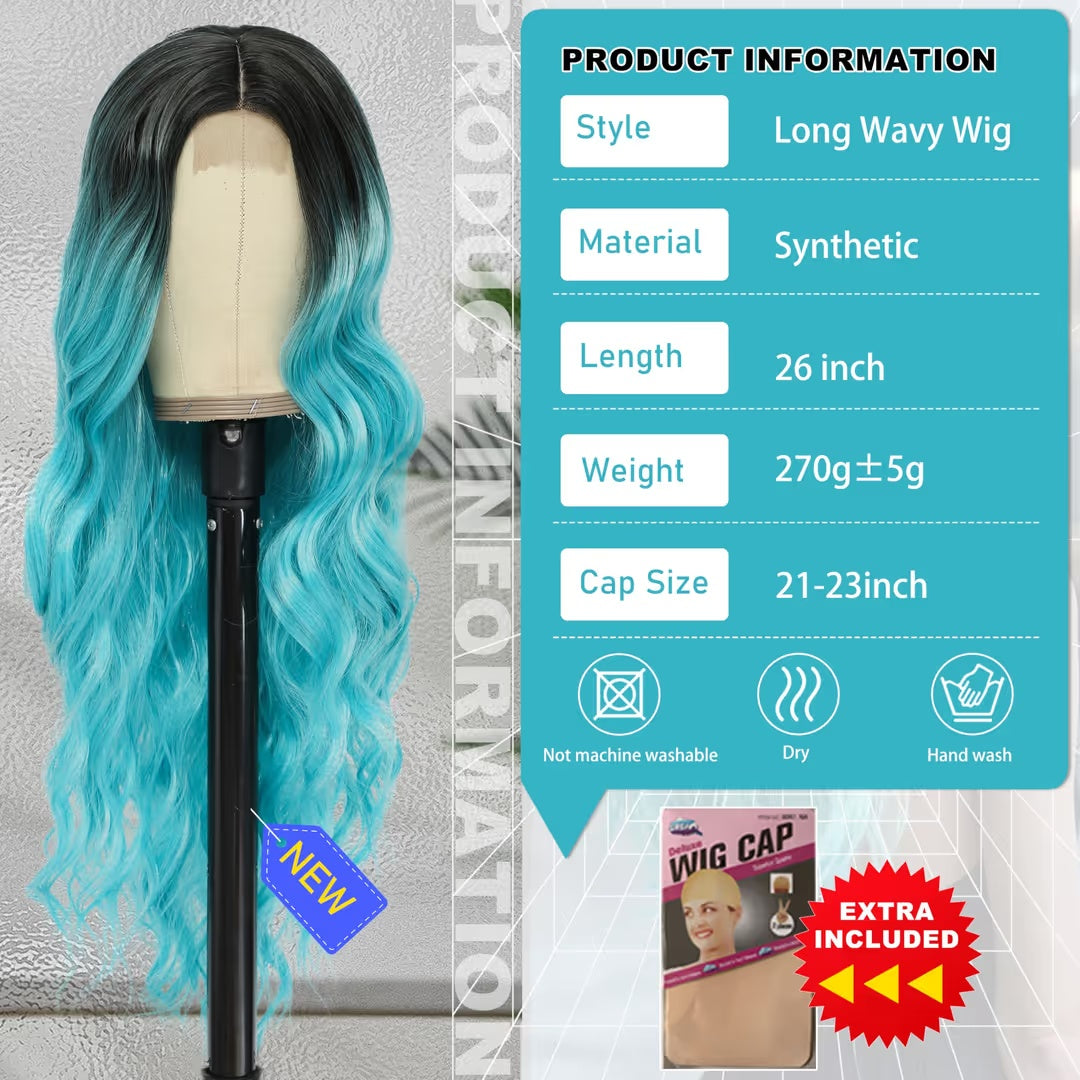 Peruka syntetyczna 26 cali około 66 cm — parametry producenta