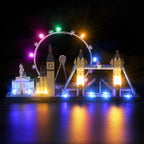 Zestaw LED do LEGO Architecture London 21034 podświetlenie LED RGB do makiety miasta