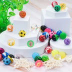 Zestaw piłeczek mini piłki piłeczki kauczukowe na upominki dla dzieci 50 szt