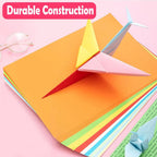 Papier kolorowy A4 100 arkuszy – 10 kolorów, 120g, idealny do origami i prac plastycznych