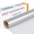 Termotransferowa Folia Winyl HTV Flex Metaliczna Srebrna Do Nadruków 3m x 30cm