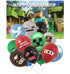 Zestaw Urodzinowych Balonów Dla Graczy Balony na Urodziny + Banner - MINECRAFT