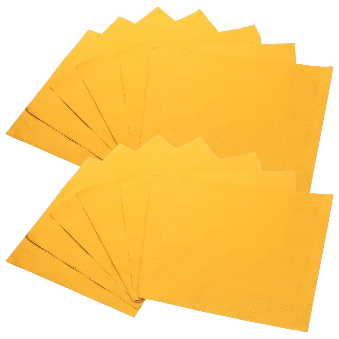 Złota folia aluminiowa do pakowania czekoladek 20×20 cm – 100 sztuk błyszczących arkuszy