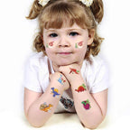 Tatuaże zmywalne dinozaury dla dzieci 240 szt. zestaw imprezowy i kreatywny