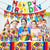 Zestaw Urodzinowy Imprezowy Rainbow Friends Talerze Kubki Obrus Baner 10 osób