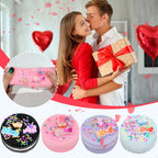 Antystresowe ciastko squishy LOVE 6 cm – zabawka sensoryczna prezentowa