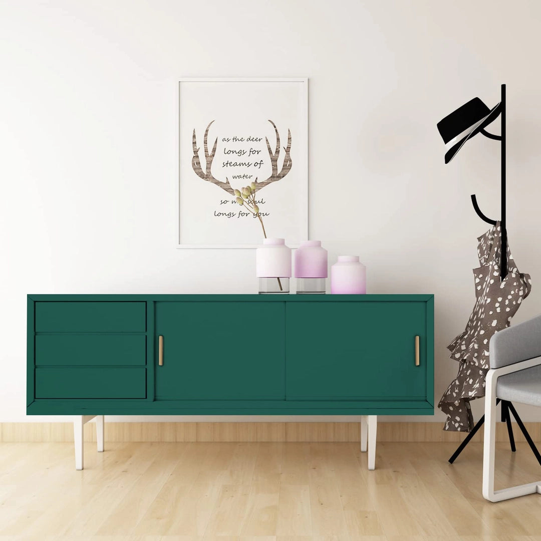 Okleina meblowa samoprzylepna zielony mat 40x500 cm wodoodporna PVC