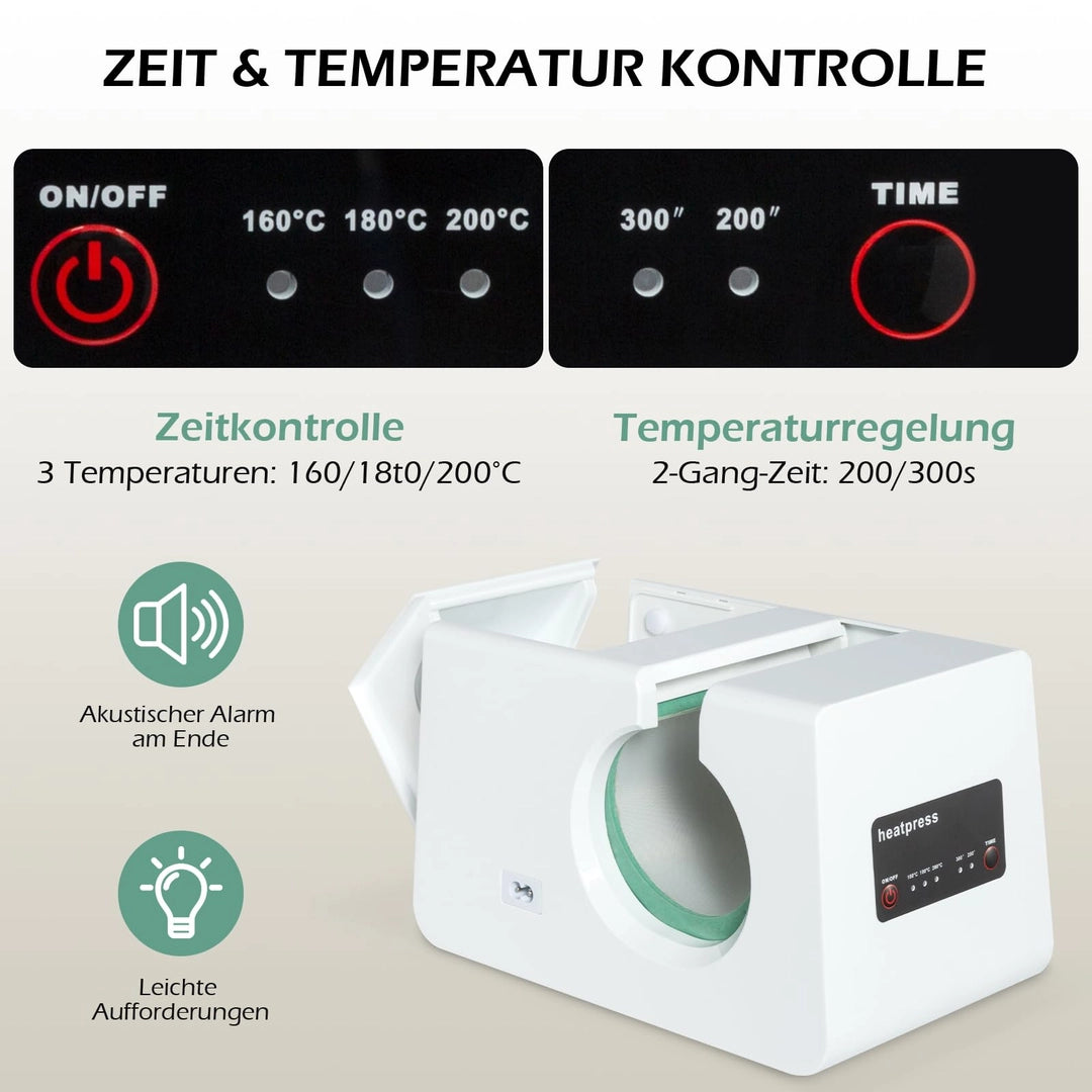 Prasa termotransferowa do sublimacji kubków