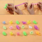 Squishy Gniotki dinozaury antystresowe zabawki sensoryczne 24 szt dla dzieci