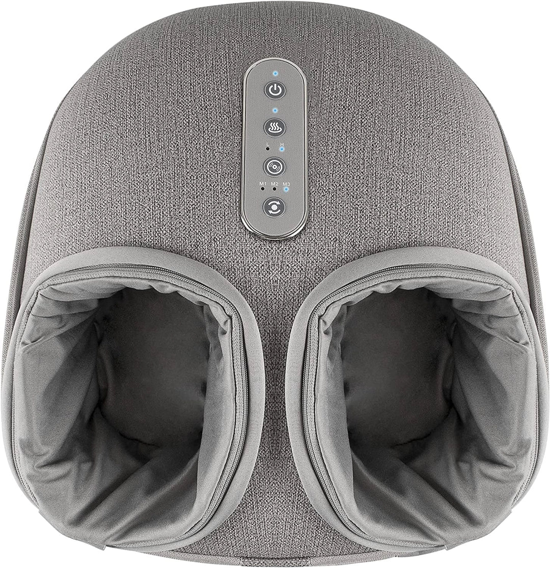 Masażer do stóp z funkcją podgrzewania MEDCURSOR 3D – szary, relaks totalny! Główne zdjęcie produktu