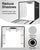 Namiot bezcieniowy LED 40x40 cm do fotografii produktów z tłami – DUCLUS