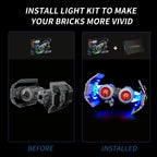 Zestaw oświetlenia LED do LEGO 75347 TIE Bomber Star Wars światła USB