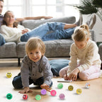 Zestaw piłeczek mini piłki piłeczki kauczukowe na upominki dla dzieci 50 szt