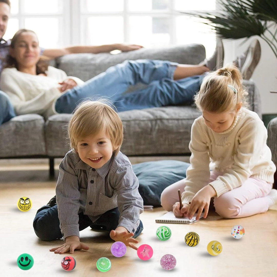 Zestaw piłeczek mini piłki piłeczki kauczukowe na upominki dla dzieci 50 szt